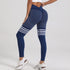 Women Gym V Back Butt Lifting Leggings for Fitness S-XL