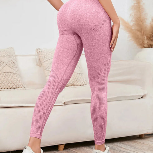 High Waist Push Up Seamless Leggings for Women