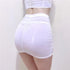 Mini Pleated Skirt with Transparent Detail