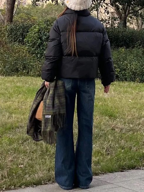 Vintage Loose Fit Wide Leg Jeans for Women