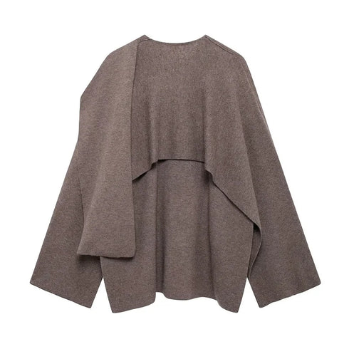 MUJER 2025 Asymmetrical Cropped Women's Coat