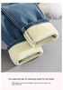 Retro Blue Slim Fit Stretch Tapered Jeans for Women
