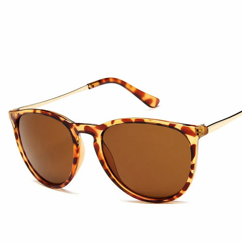 MUSELIFE Oval Small Sunglasses with UV400 Protection