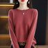 Women's O-Neck Casual Knit Pullover Sweater