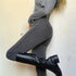Women's Slim Fit Stretch Jeans in Black, Grey, and Navy