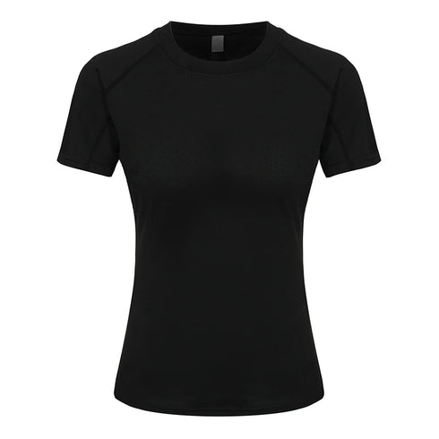 Women's Short Sleeve Compression Athletic T-Shirt