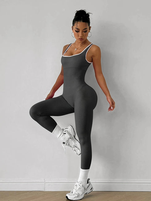 Seamless Sleeveless Jumpsuit for Women