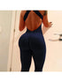 Women's Backless Quick Dry Sports Bodysuit
