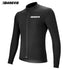 DAREVIE Men's Thermal Fleece Cycling Jersey - Long Sleeve