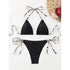 Halter Neck Micro Thong Bikini Set