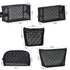 Heart Transparent Mesh Makeup Bag - Portable Cosmetic Pouch