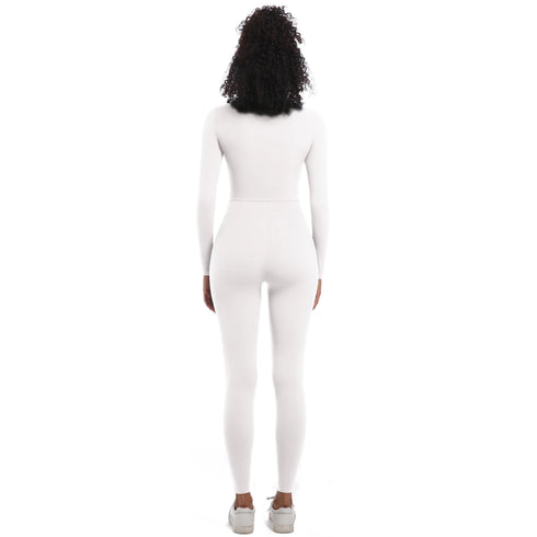 Women's Seamless Long Sleeve Sports Bodysuit