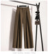Plus Size Wide Leg Trousers for Women - Autumn 2024