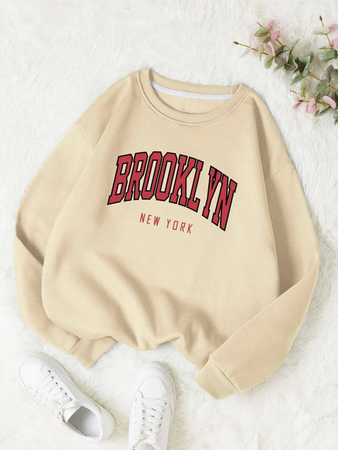Brooklyn Printed Hoodie for Women