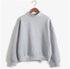 Women's Velvet Turtleneck Long Sleeve Sweatshirt