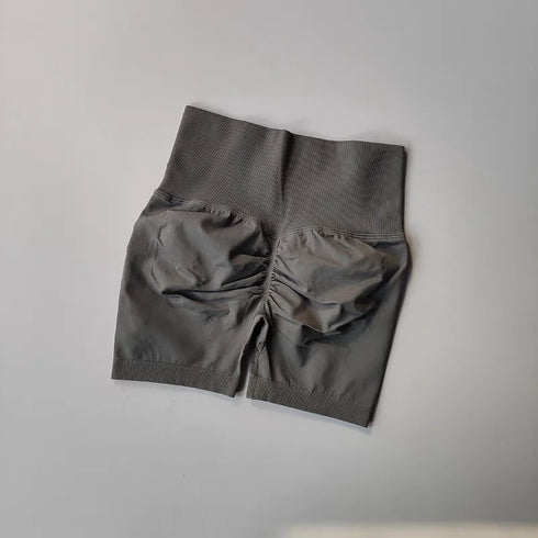 High Waist Yoga Shorts for Women - Breathable Activewear