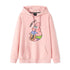 Anime Cartoon Print Hoodies for Women