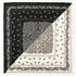 70x70cm Silk Satin Square Scarf with Print