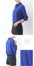 Simple Solid Color Loose Women's Chiffon Shirt Tops 2023 New Long Sleeve Casual Elegance Woman Blouses Lady Office Shirt Clothes