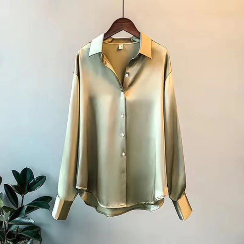 Elegant Knitted Blouse for Women - Spring 2024