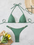 Stylish Chain Detail Bikini Set for Women