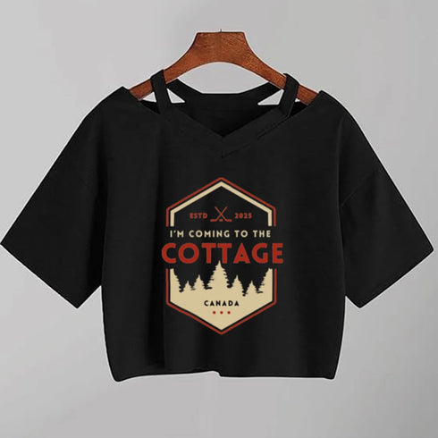 Heated Rivalry Crop Top - Ilya Rozanov & Shane Hollander Tee