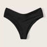 Classic Black High Waist Bikini Bottom