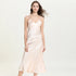 Elegant Satin Ankle-Length Nightgown for Women