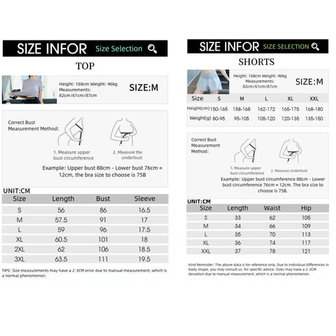 DRUR Women's Summer Breathable Sports Set