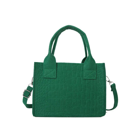 PU Leather Women's Crossbody Bag with Red Strap