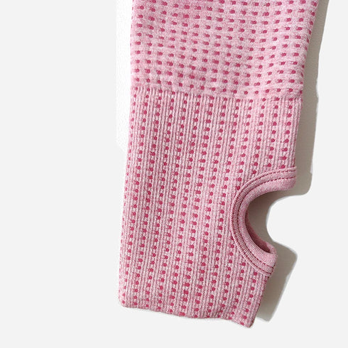 WAREBALL Women's Yoga Set - Long Sleeve Crop Top & Leggings