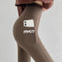Solid Seamless Leggings with Pocket for Women