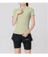 PHIGEER Open Back Long Sleeve Yoga Top for Women