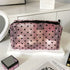 Heart Shaped Nylon Mesh Cosmetic Bag