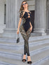 Women's Hollow Out Sheer Skinny Jumpsuit