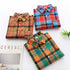 Casual Women's Flannel Plaid Shirt - Autumn Collection