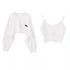 Women's Solid Colour O-neck Long Sleeve Hoodie Sweatshirt