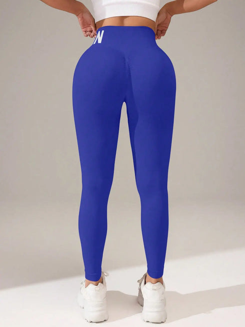 Seamless High Waist Yoga Leggings with Butt-Lifting Design