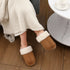 Fluffy Faux Fur Winter Slippers for Women