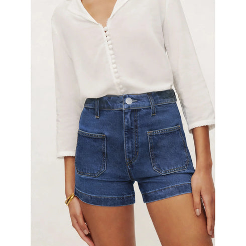 High Waist Denim Shorts for Women