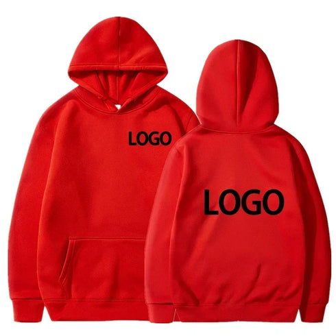 Unisex Hooded Pullover - Casual Loose Fit