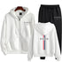 Casual Women's Tracksuit with Hooded Sweatshirt & Joggers