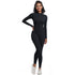 Women's Seamless Long Sleeve Sports Bodysuit