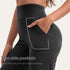 Women's High Waist Flared Yoga Pants with Pockets