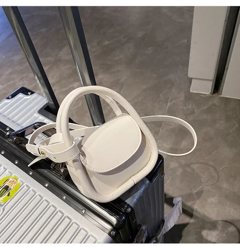 New Fashion Designer Mini Shoulder Bags Solid Color Chic Storage