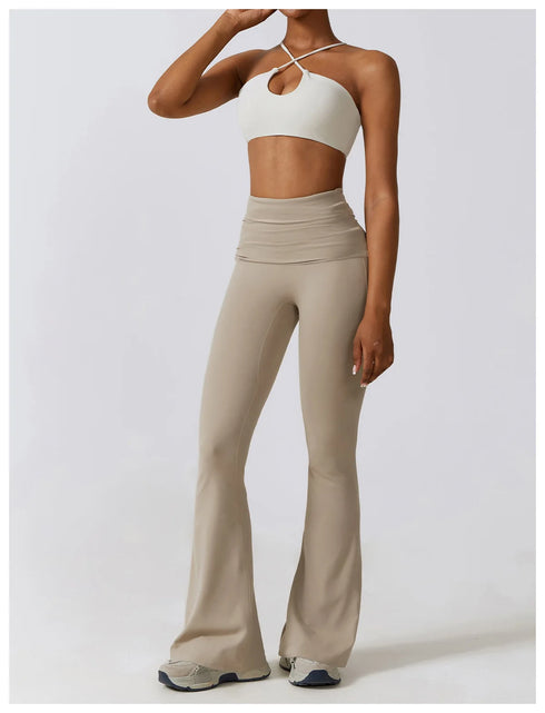 Sleeveless Yoga Bodysuit Gym Set for Women