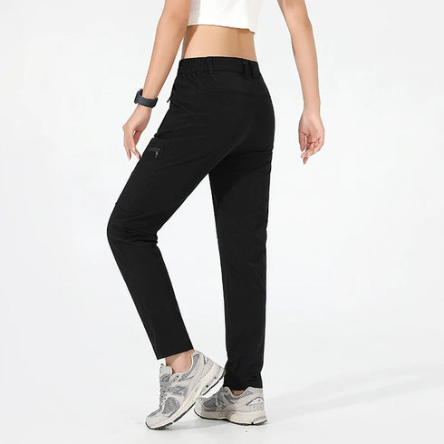 EUMERGX Women's Quick-Dry Cargo Hiking Pants