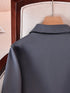 Classic Solid Woolen Coat for Women