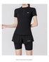 PHIGEER Open Back Long Sleeve Yoga Top for Women