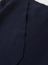 V-Neck Shoulder Pad Knit Blazer for Women